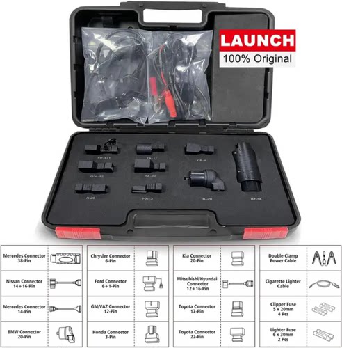 Launch OBD1 non-16 pin adapter Box old cars for X431 PRO3S+