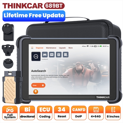 THINKCAR THINKSCAN 689BT OBD2 Tool Lifetime Free use &update
