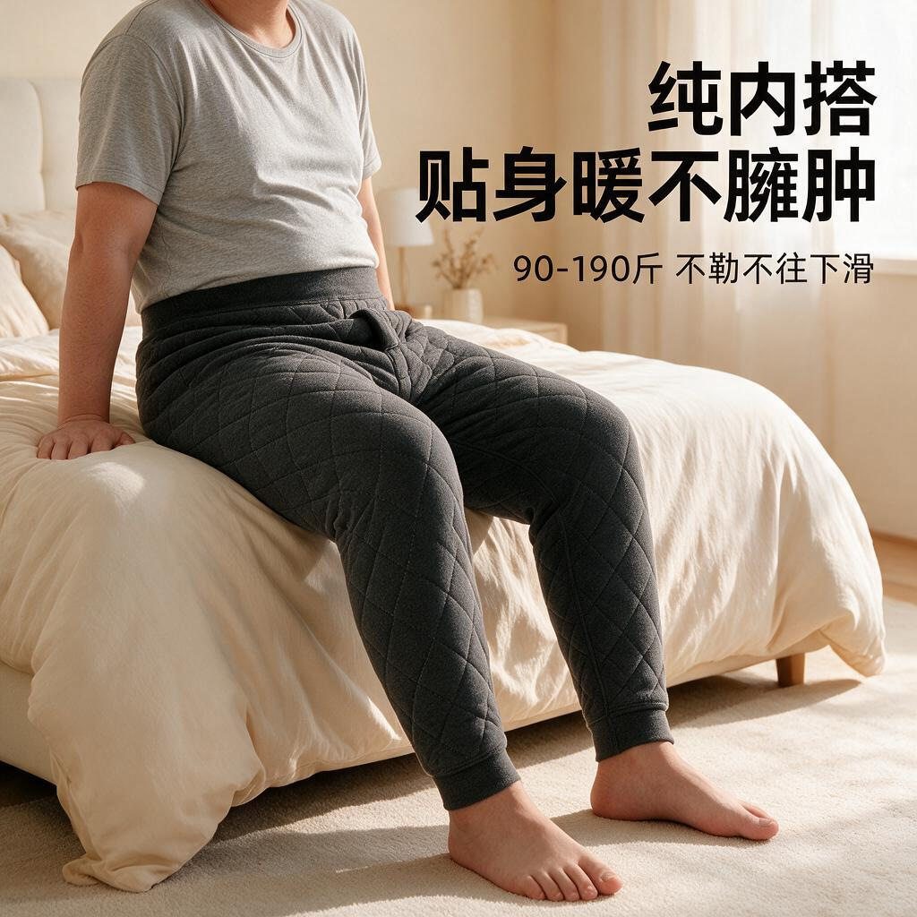 男童加肥加大加厚保暖裤校服神器