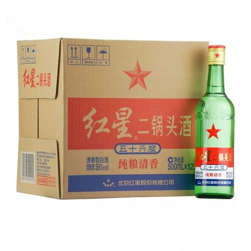 北京红星二锅头500ML12瓶56度