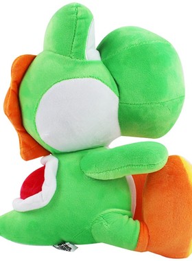 Yoshi耀西站姿绿色龙毛绒玩具公仔布娃娃玩偶生日礼物女孩礼品