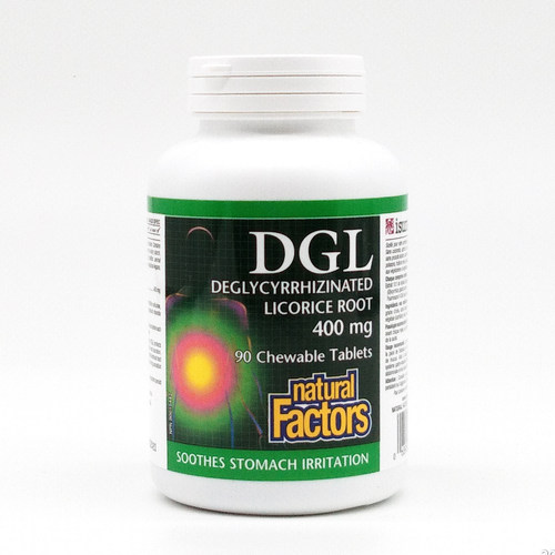 加拿大 Natural Factors DGL 甘草片   90片