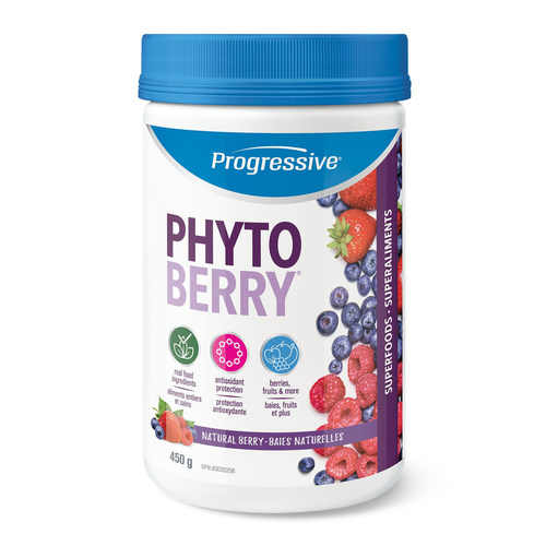 加拿大 Progressive phytoberry 莓果粉 一勺等于6到8份水果 450g