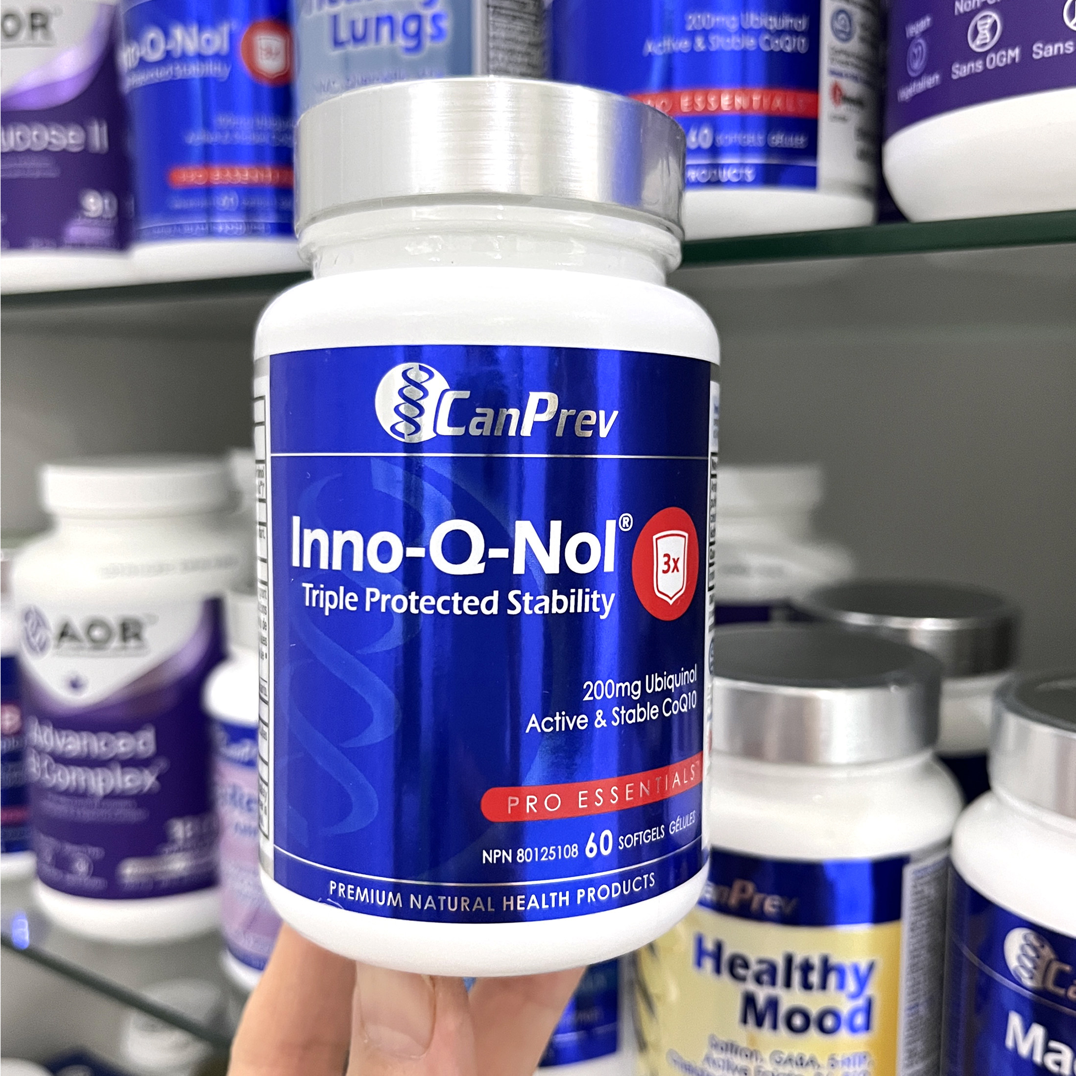 加拿大 CanPrev CoQ10 M.R.B. 辅酶Q10 200mg 60颗