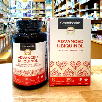 加拿大Grand Health  Advanced Ubiquinol  还原型辅酶Q10 60粒