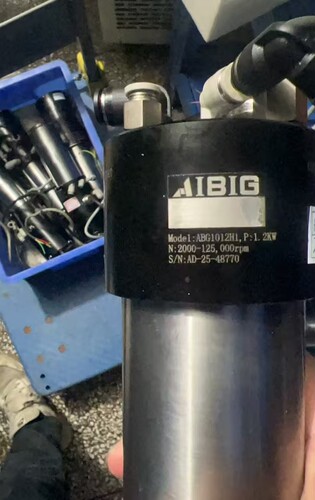 DK 大可 DGZ-60C3 主轴维修 水冷管路堵塞升温，轴承烧结卡死