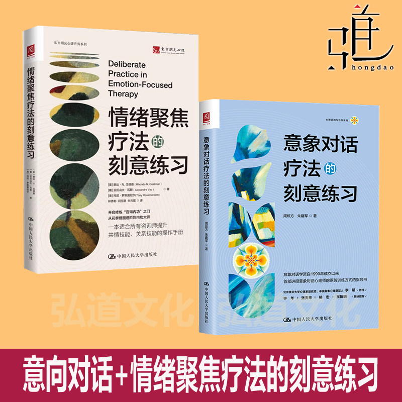 意象对话疗法的刻意练习+情绪聚焦疗法的刻意练习 EFT 心理咨询师/治疗师区分不同共情回应功能 不同情 共情回应  心理学书籍
