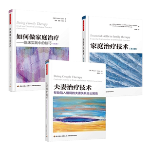 家庭治疗技术+如何做家庭治疗—临床实践中的技巧+个案概念化+夫妻治疗技术-帮助夫妻关系走出困境 万千心理学教程书   临床治疗师