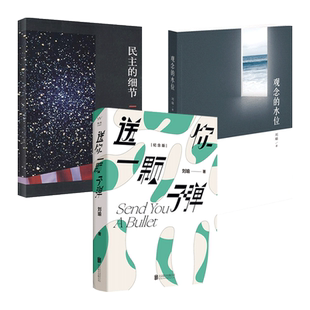 观念的水位 刘瑜+ 民主的细节+送你一颗子弹 可能性的艺术作者新作 全套三本 用醒来的文化唤醒沉睡的制度 畅销书籍z