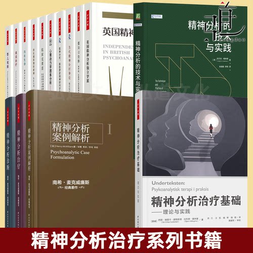 精神分析咨询与治疗 南希三部曲英国精神分析系列 婴儿观察谈话俄狄浦斯情结新解临床克莱茵独立学派团体分析僵局与诠释心理学书籍