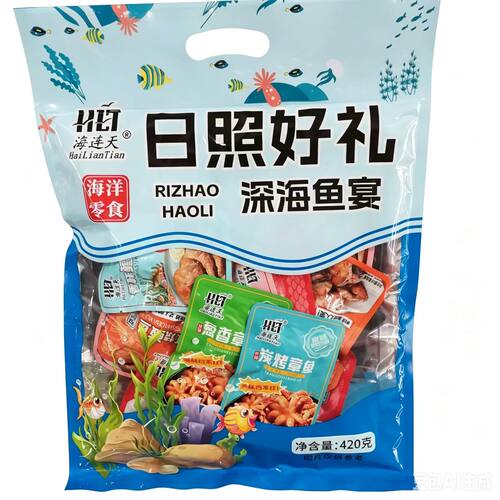 海连天即食鱼类组合伴手礼420g