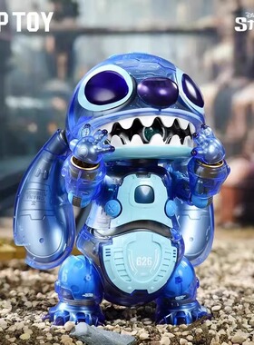 TOPTOY迪士尼史迪奇626实验拼装j大体可动玩具周边呆萌收藏礼物