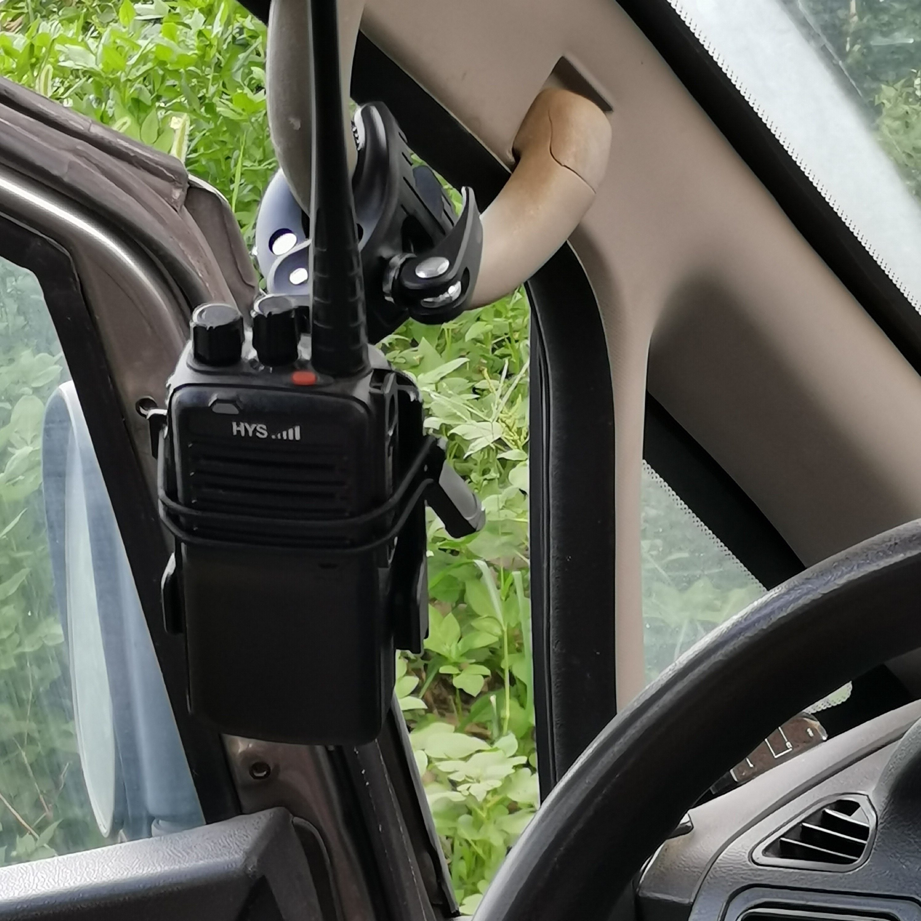 手台手咪车载支架汽车摩托车电动车自行车通用牢固不晃夹子支架,生活电器,对讲机配件,淘宝优惠券,粉丝福利购,淘宝优惠卷