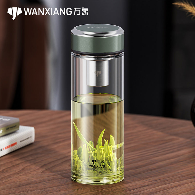 万象高硼硅玻璃杯耐高温100℃