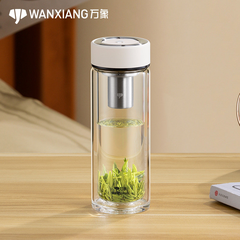 家用新款礼物茶杯WANXIANG玻璃