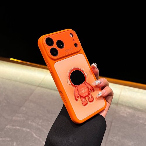 适用iPhone18ProMax立体感宇航员保户包苹果17新款16大视窗15男女