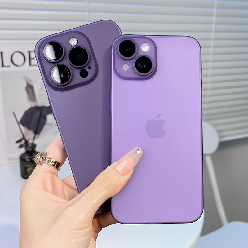 SUITABLE FOR IPHONE16PROMAX PHONE CASE LENS FILM 13 ULTRA-THIN MATTE APPLE 15 TRANSPARENT 14 FULL PACKAGE