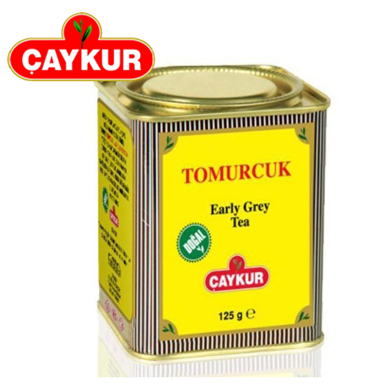 土耳其caykur恰库佛手柑伯爵125g红茶格雷铁罐Earl grey罐装125g