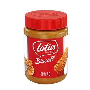 比利时和情缤纷时焦糖饼干涂抹酱400g幼滑型Lotus Biscoff Spread