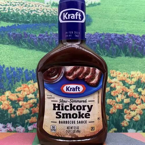 Kraft卡夫烟熏山核桃木味烧烤酱