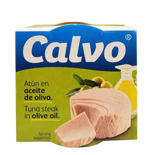 Calvo凯芙橄榄油浸金枪鱼罐头160g 西班牙进口吞拿鱼tuna fish