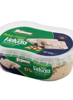 土耳其进口Segmen赛格开心果仁芝麻糖350g 芝麻酱坚果酥糖helva