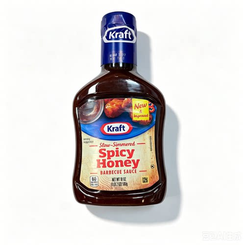 Kraft卡夫香辛蜂蜜味烧烤调味酱510g进口spicy honey BBQ sauce