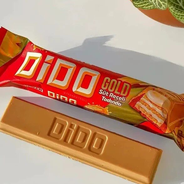 土耳其进口Dido牛奶焦糖巧克力威化饼干网红休闲零食
