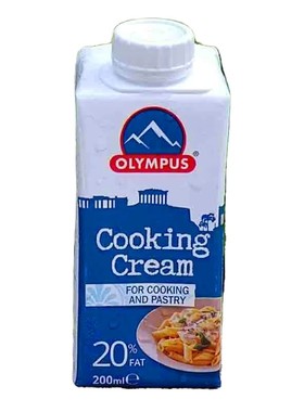 希腊进口奥林匹斯烹饪稀奶油200ml Olympus cooking cream奶油汤