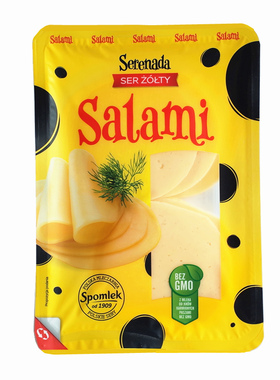 Serenada牧森原味干酪圆片135g芝士片Slami cheese slice波兰进口