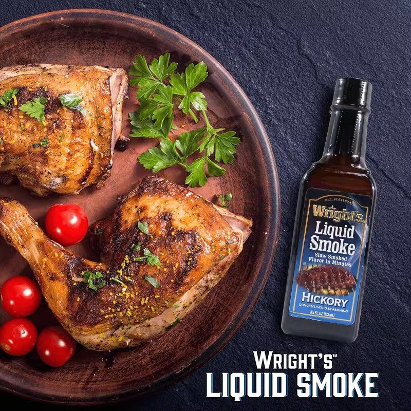美国赖特山核桃烟熏烧烤调味汁Wright's Liquid Smoke Seasoning
