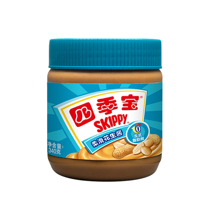 四季宝柔滑花生酱面包酱拌面酱