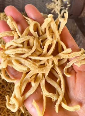 素肉丝口口香辣条豆干夹馍豆丝