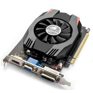 灵动鲨1G 低功耗显卡HDMI亮机卡2K CF黄金版 拆机七彩虹GT710