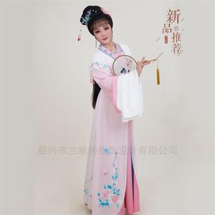 现货通用款粉色花旦戏服舞台演出汉服越剧古风黄梅戏越剧闽剧