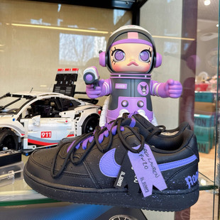 【定制球鞋】Nike Court Vision Low 紫气东来小众 板鞋 男女同款