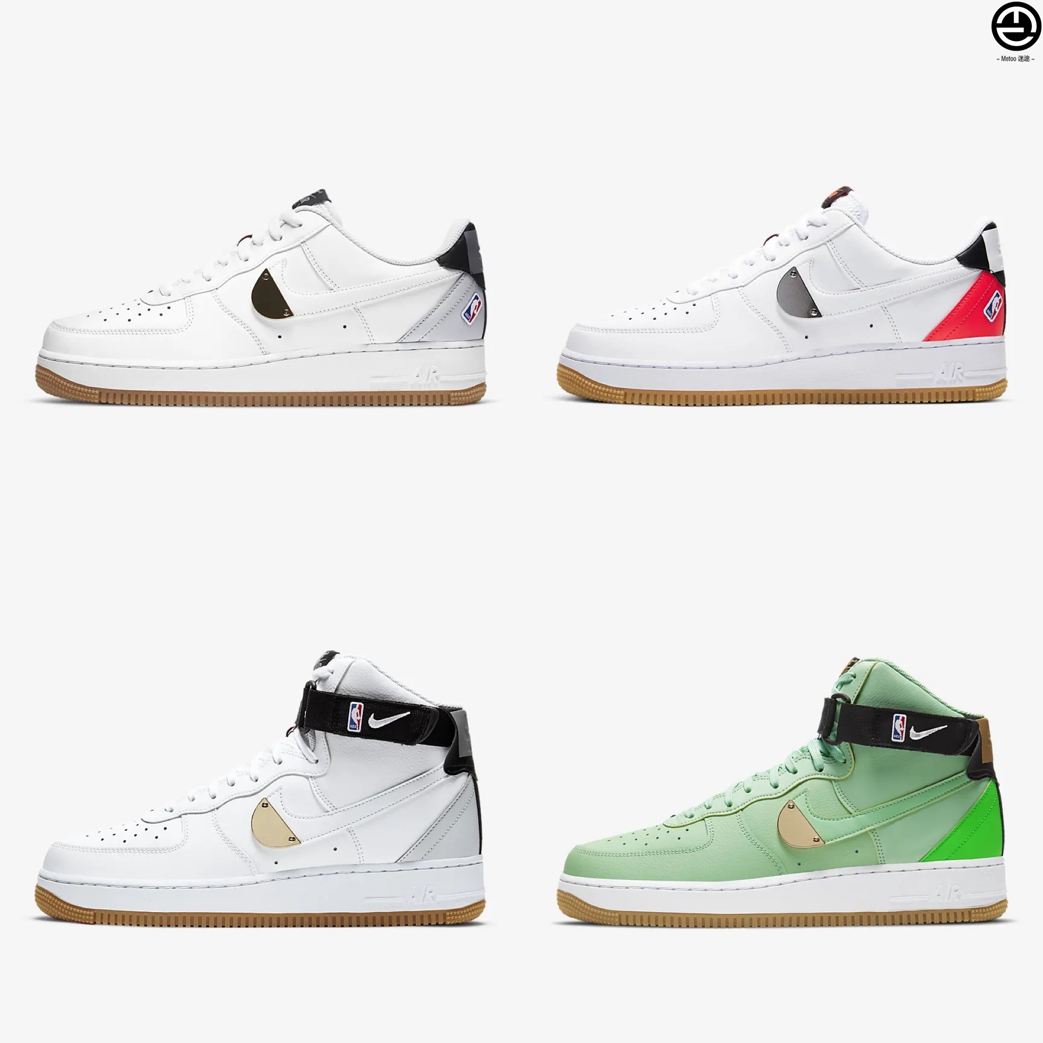 nike air force 1 nba联名解构高低帮空军一号板鞋ct3842 ct2306