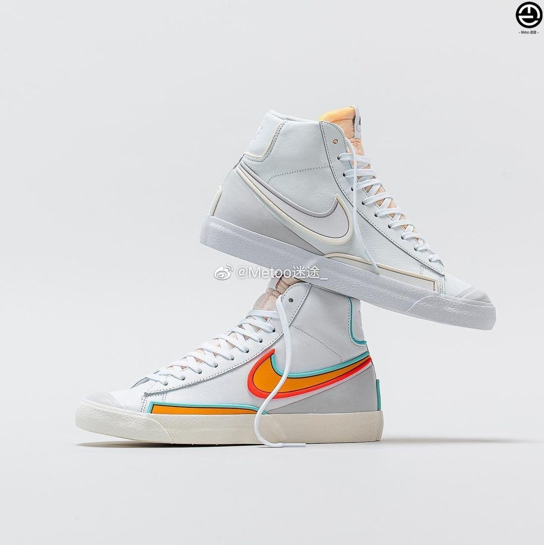 nike/耐克 blazer mid infinite王一博同款高帮板鞋dc1746 da7233