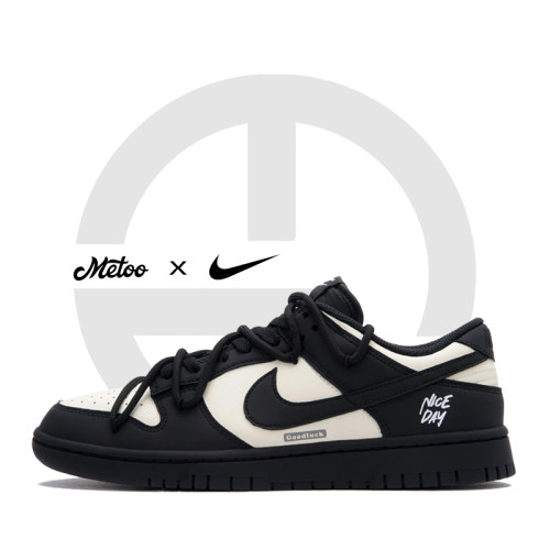 迷途定制球鞋 Nike/耐克 Dunk Low 孟菲斯黑武士高街解构低帮板鞋