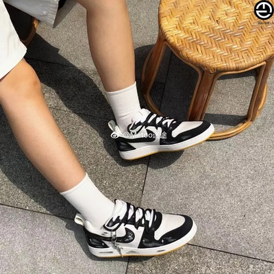 迷途定制球鞋 Nike Court Borough 星辉印记高街手绘涂鸦低帮板鞋