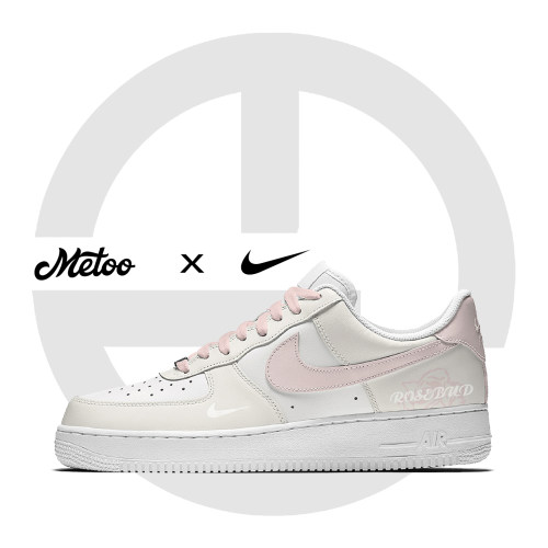 迷途定制球鞋 Nike Air Force 1 玫瑰物语氛围感清新减龄空军一号