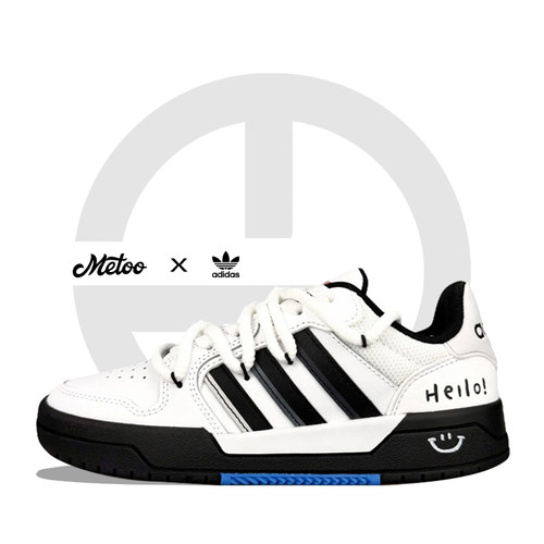 迷途定制球鞋 Adidas Neo Entrap胖叮白影旅行清新机能复古休闲鞋