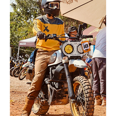 长路计划复古骑行服COOLMAX速干