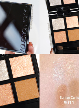 Addiction新版秋季限定四色眼影盘 #006 Hidden Orchid 紫色水晶