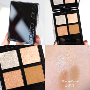 秋季 Orchid 限定四色眼影盘 Hidden 紫色水晶 006 Addiction新版