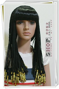 帝伊假发 COS 埃及艳后 舞会假发 动漫jiafa