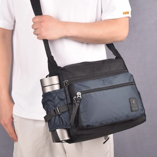 大容量男士斜挎包牛津布包