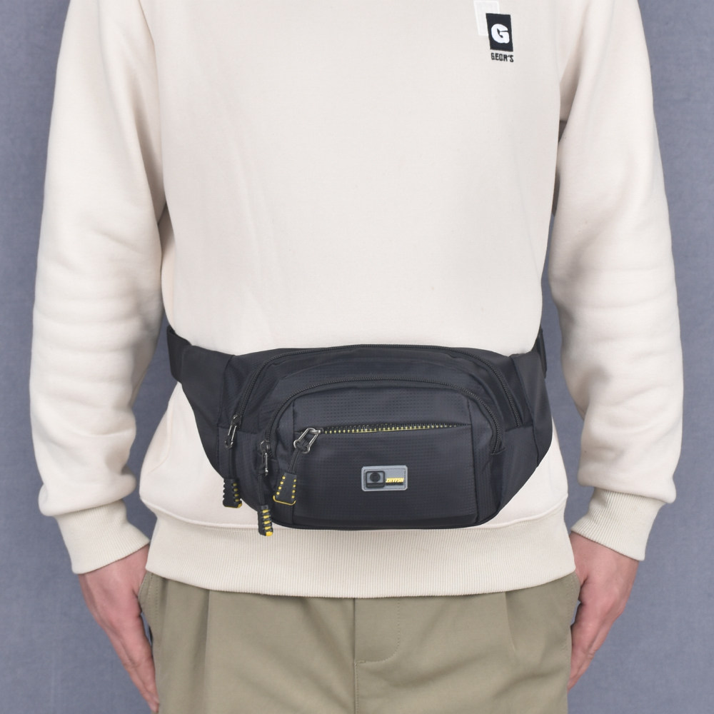 腰包男女防水多功能户外运动大容量手机腰包新款上班通勤斜挎耐磨