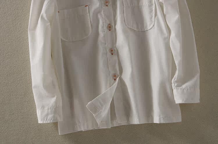 Chemise fille à manche longue - Ref 2086692 Image 4