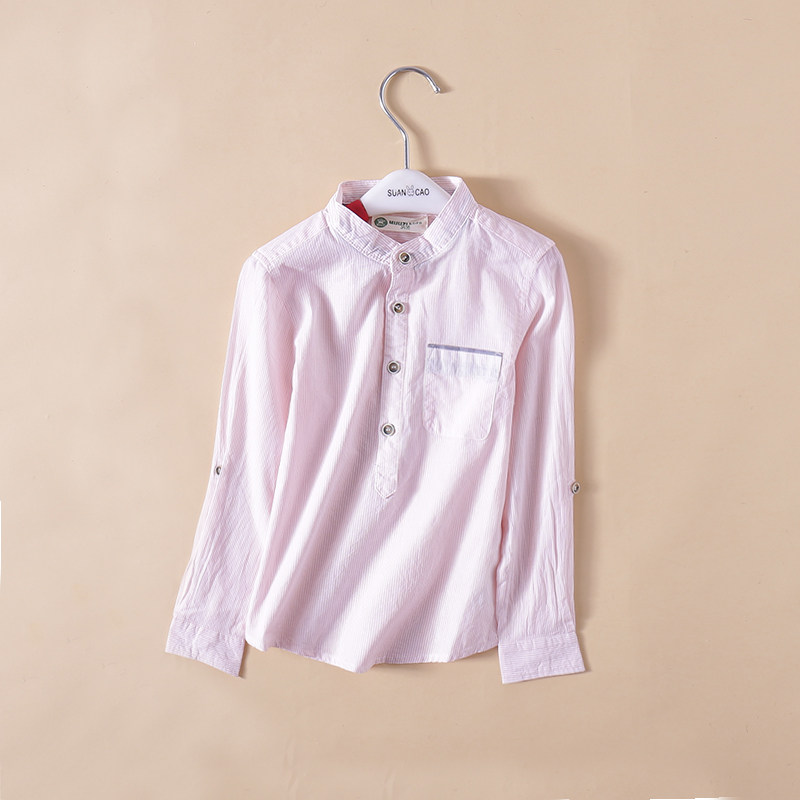 Chemise fille à manche longue - Ref 2085890 Image 1